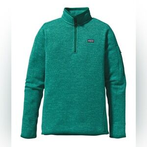 Patagonia better sweater Teal Pullover